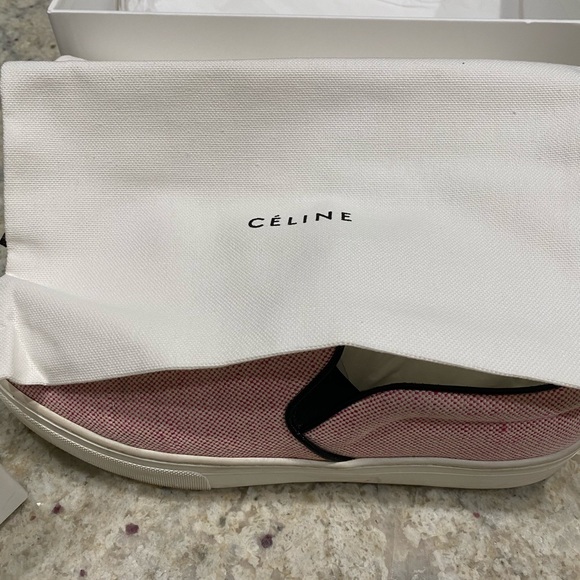 CÉLINE SLIP ON SNEAKER SKATE CANVAS “PETAL” 38 EUR - Picture 7 of 11